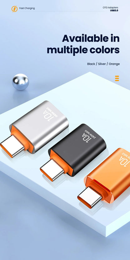 USB - C To USB - A Converter - Female/Male Or Male/Female - Gadgetroo