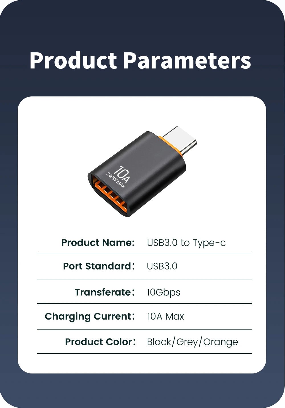 USB - C To USB - A Converter - Female/Male Or Male/Female - Gadgetroo