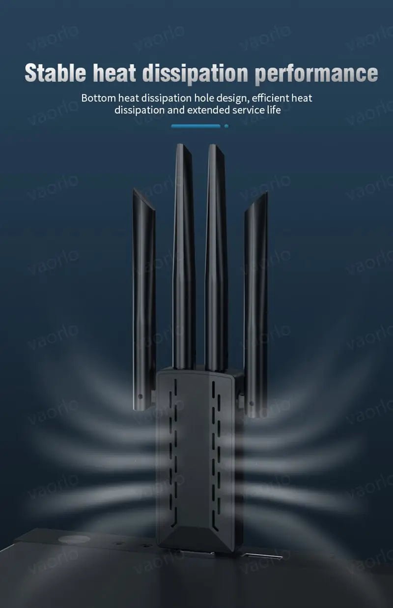 WiFi USB Adapter (2.4Gh/5Ghz) - Connect Your Laptop/PC To WiFi - Gadgetroo